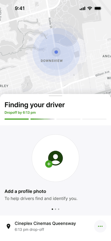 HOVR Driver Matching